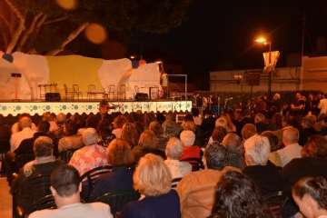 Pregón de las fiestas de Lomo Magullo 2018 (Foto Francisco Javier Santana-TA)